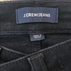 Black toothpick jeans